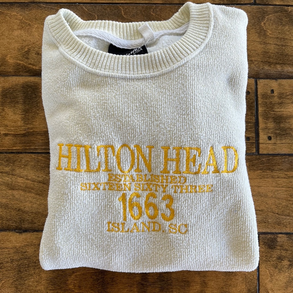 Comfortex USA Hilton Head vintage sweater